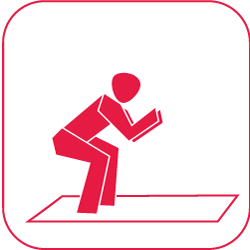icon skigymnastik rot auf weiss 250px