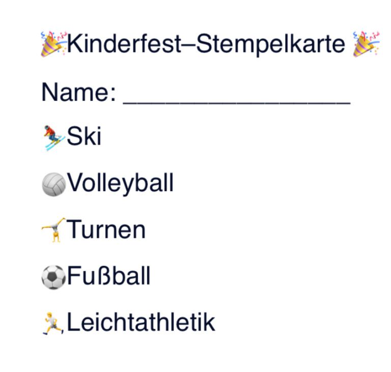 Rückblick Kinderfest