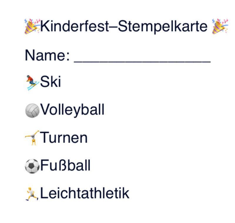 Rückblick Kinderfest