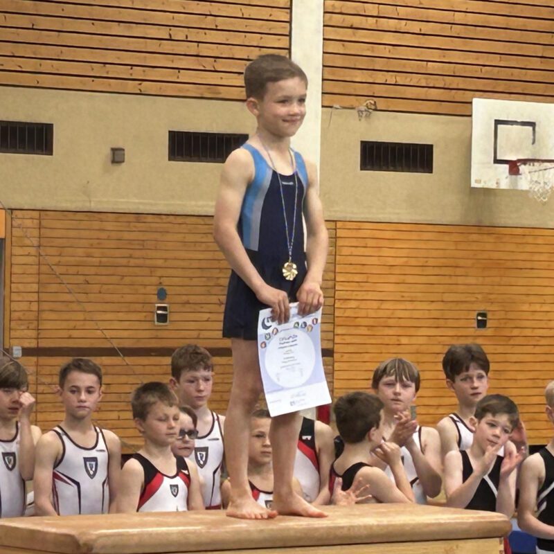 Frieder Strauß Gaumeister bei den 8-Jährigen