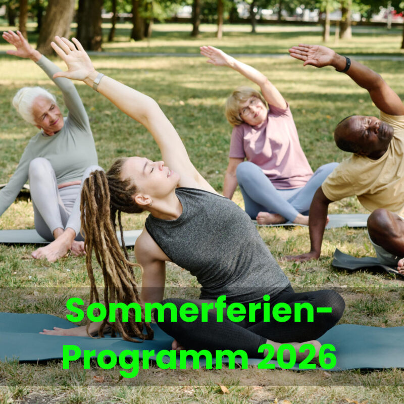 Fit & entspannt durch den Sommer: Unser Sommerferienprogramm 2026