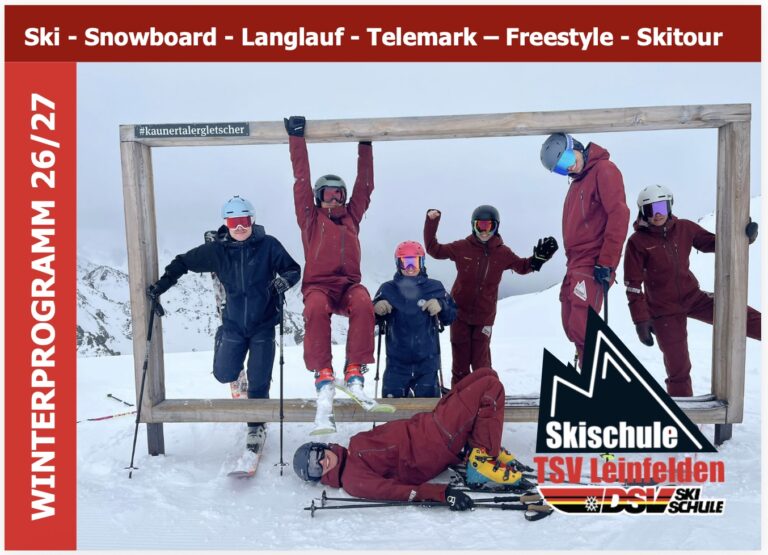Das Ski Winterprogramm 2026/27 ist online